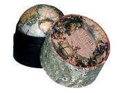 Authentic Models GL027 Small 1745 Vaugondy Globe in a Box GL027