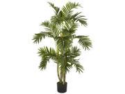 4 Areca Palm Silk Tree