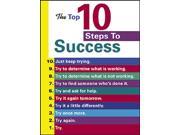 POSTER THE TOP 10 STEPS TO SUCCESS