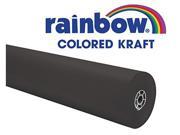 RAINBOW KRAFT ROLL 100 FT BLACK