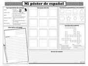 BASIC SPANISH ACTIVITY POSTERS