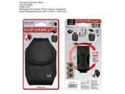 Clip Case Cargo Phone Holster Wide Black
