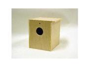 Wooden Parakeet Nesting Box For Use Inside outside Of Cage