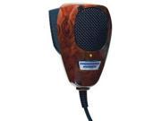 4 Pin Noise Canceling CB Microphone Wood Grain