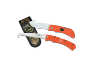 Outdoor Edge OEOEGHC1 Knives Folder Knife Grip Hook Saw Combo Contains 4 1 8 Cl