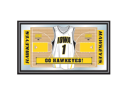 University of Iowa Basketball Framed Jersey Mirror