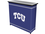 Texas Christian UniversityT 2 Shelf Portable Bar w Case