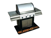 Mr. Bar.B.Q Oklahoma State Cowboys Grill Mat Barbecue Grill