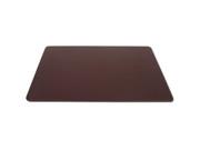 P3419 Desk Mat Chocolate Brown Leather