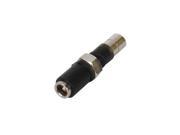 DC Feed Through Jack Coupler 2.1mm Center Pin Gold