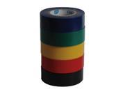 5 Color Pack Electrical Tape 30 Rolls