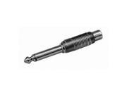 RCA ADAPTER INLINE MONO RCA FEMALE TO 1 4 MALE