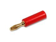 4mm Banana Plug Red Gold