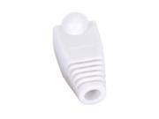 50 Pack CAT5e RJ45 Strain Relief Boots White