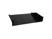 2U Universal Rack Shelf 14.6 Inch Depth