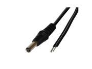 6 Ft DC Power Cord Straight 2.5x5.5 18AWG