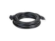 25 foot 14 AWG Black Extension Cord