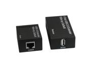 Single Port USB 2.0 Over Cat5e 6 Extender Balun