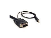 3FT SVGA 3.5mm M M Cable VGA Cable