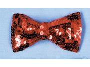 Bow Tie Sequin Red Costume Accessory