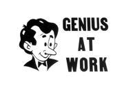 Genius Jerk At Work Sign