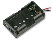 BATTERY HOLDER 2XAA SNAP 150MM LEAD