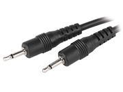 3ft 2.5mm M To M Mono Audio Cable