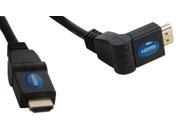 15FT V1.4 HDMI Swivel W Enet 30AWG; 3D Compatible; CMG; Black