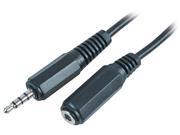 6Ft 3.5mm 4 Pole Ext Cable