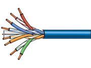500 Category 6 Cable 550MHz Riser Rated Blue PVC Jacket