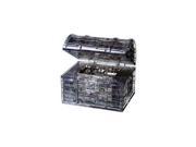 3D Crystal Puzzle Treasure Chest Blk
