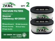 ZVac Hoover Foldaway Filters 2 Pack 40130050