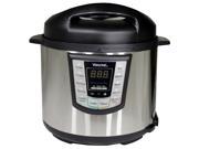 Versonel 6 Quart Programmable 6 in 1 Electric Pressure Cooker 6Qt 1000W Stainless Steel VSLPC60