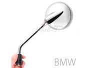 Magazi mirrors steel metal Roundie round shape chrome for BMW M10 x 1.5 pitch