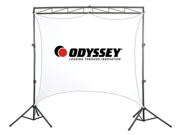 Odyssey LTMVSS8 Portable Video Screen Video Projection Screen