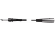 10Ft XLR M To 1 4 Patch Cable 1 4 UnBalanced to XLR Cable
