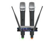 VocoPro UHF 28 Dual Channel Wireless Mic System New