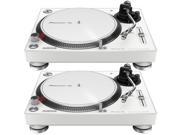 Pioneer PLX 500 W Direct Drive DJ Turntable Pair