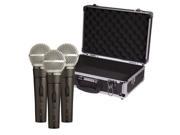 Shure SM58S Mic with On Off Switch 3 Pack plus Carrying Case