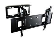 Homemounts HM005A Low Profile Steel Solid Articulating 32 50 LCD LED PDP TV Wall Mount Bracket Black