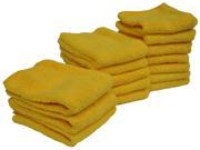 Eurow Microfiber 14in x 17in 300 GSM Cleaning Towels High Pile 15 Pack