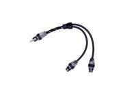 Rockford Fosgate RFITY 1M Y Adapter 1 Female to 2 Male Signal Cable