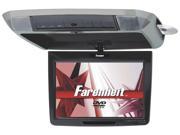 Farenheit MD 1120CMX Overhead 11.2 Inch Widescreen LCD Monitor with DVD Player with 3 Interchangeable Color Skins