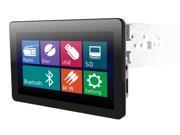 Farenheit TI 103B In Dash Single DIN DVD AM FM Receiver with 10.3 Inch Touchscreen Monitor and USB SD Input