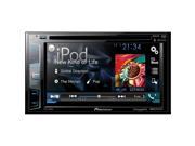 Pioneer AVH X3700BHS DVD Receiver with 6.2 Display BT Siri Eyes Free Sat Ready HD Radio Android Music Support Pandora and Dual Camera Inputs