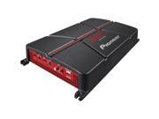 Pioneer GM A5702 2 Channel Bridgeable Amplifier with Bass Boost Black red