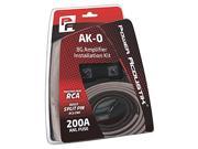 Power Acoustik AK 0 0g Amplifier Wire Kit w 200A ANL Fuse