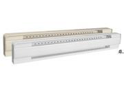 Stelpro B2T1W Convector Baseboard Built in Double Pole Thermostat White