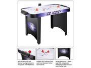 Hat Trick 4 Air Hockey Game Table By Carmelli