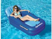 Solstice OVERSIZED Cooler Couch inflatable Blue 33.25 H x 64 L x 40 W.